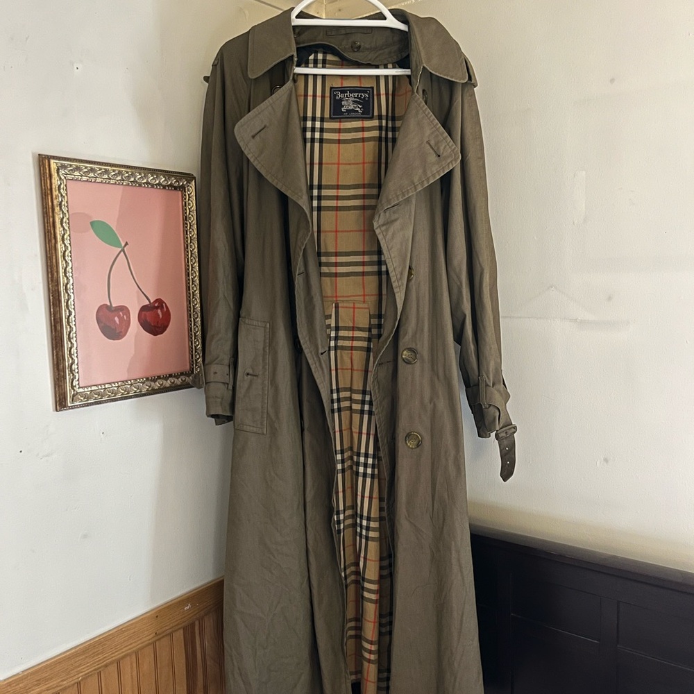 Burberry Women's Khaki Trench Coat